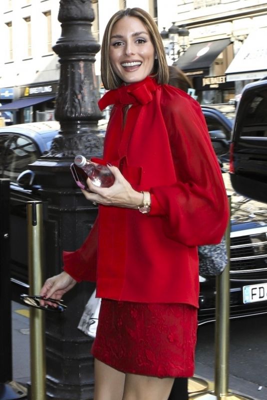 OLIVIA PALERMO Out at Paris Fashion Week 09/30/2023