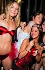 OLIVIA PONTON and LILY CHEE at Rotten Boom Halloween Party in New York 10/27/2023