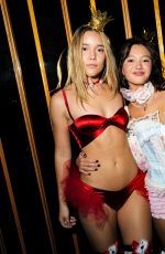 OLIVIA PONTON and LILY CHEE at Rotten Boom Halloween Party in New York 10/27/2023