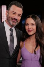 OLIVIA RODRIGO at Jimmy Kimmel Live! in New York 10/24/2023