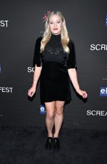OLIVIA TAYLOR DUDLEY at Onyx the Fortuitous and the Talisman of Souls Premiere at 23rd Screamfest Horror Film Festival in Hollywood 10/17/2023