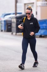 OLIVIA WILDE Leaves a Gym Session in Los Angeles 10/23/2023