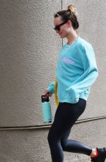 OLIVIA WILDE Leaves Her Workout in Los Angeles 10/10/2023