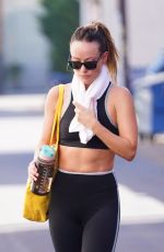 OLIVIA WILDE Leaves Her Workout in Studio City 10/18/2023