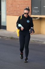 OLIVIA WILDE Leaves Tracy Anderson Private Studio in Studio City 10/16/2023