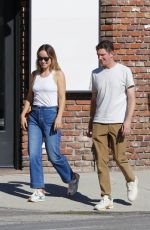 OLIVIA WILDE Out for Luch with a Friend at Petit Trois in Sherman Oaks 10/19/2023