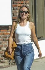 OLIVIA WILDE Out for Luch with a Friend at Petit Trois in Sherman Oaks 10/19/2023