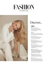 PAMELA ANDERSON in Fashion Magazine, October 2023
