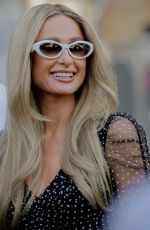 PARIS and NICKY HILTON Arrives at Zimmermann Spring/Summer 2024 Show in Paris 10/02/2023