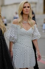 PARIS and NICKY HILTON Arrives at Zimmermann Spring/Summer 2024 Show in Paris 10/02/2023