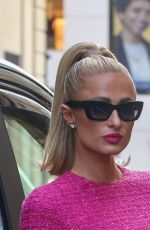 PARIS HILTON Out Shopping at Chanel in Paris 10/01/2023