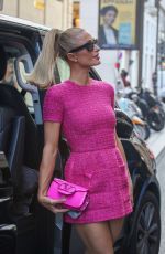 PARIS HILTON Out Shopping at Chanel in Paris 10/01/2023