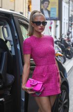 PARIS HILTON Out Shopping at Chanel in Paris 10/01/2023