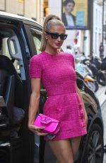 PARIS HILTON Out Shopping at Chanel in Paris 10/01/2023