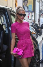 PARIS HILTON Out Shopping at Chanel in Paris 10/01/2023