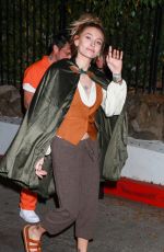 PARIS JACKSON Arrives at Halloween Party in West Hollywood 10/28/2023