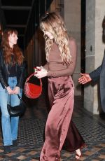 PARIS JACKSON Arrives at Hotel Costes in Paris 10/02/2023