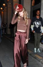 PARIS JACKSON Arrives at Hotel Costes in Paris 10/02/2023
