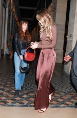 PARIS JACKSON Arrives at Hotel Costes in Paris 10/02/2023