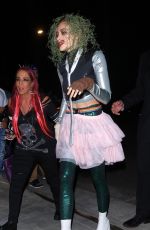 PARIS JACKSON in Old Gregg Costume Arrives at Casamigos Halloween Party in Los Angeles 10/27/2023