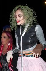 PARIS JACKSON in Old Gregg Costume Arrives at Casamigos Halloween Party in Los Angeles 10/27/2023