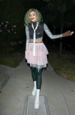 PARIS JACKSON in Old Gregg Costume Arrives at Casamigos Halloween Party in Los Angeles 10/27/2023
