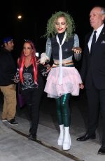 PARIS JACKSON in Old Gregg Costume Arrives at Casamigos Halloween Party in Los Angeles 10/27/2023