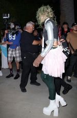 PARIS JACKSON in Old Gregg Costume Arrives at Casamigos Halloween Party in Los Angeles 10/27/2023