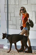 PARIS JACKSON Leaves a Salon with New Blonde Highlights in Los Angeles 10/16/2023