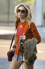 PARIS JACKSON Leaves a Salon with New Blonde Highlights in Los Angeles 10/16/2023