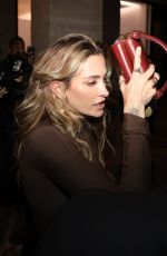 PARIS JACKSON Leaves Costes Restaurant in Paris 10/02/2023