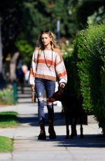 PARIS JACKSON Out for a Morning Walk with Her Dog in West Hollywood 10/24/2023