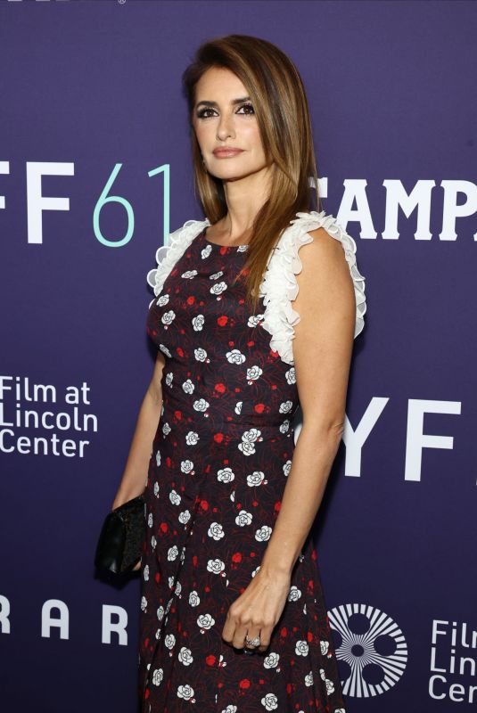 PENELOPE CRUZ at Ferrari Premiere at 61st New York Film Festival 10/13/2023