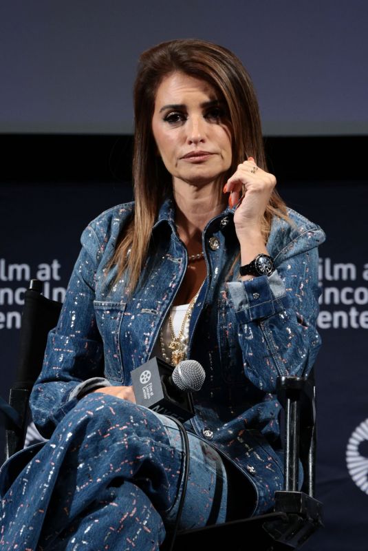 PENELOPE CRUZ at Ferrari Q&A at 61st New York Film Festival 10/13/2023