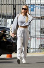 PETA MURGATROYD Arrives for Practice at Dance Studio in Los Angeles 10/13/2023
