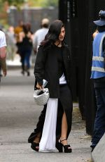 PHOEBE GATES Arrives at a Heliport in New York 09/30/2023
