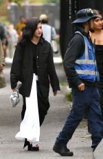 PHOEBE GATES Arrives at a Heliport in New York 09/30/2023