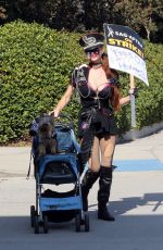 PHOEBE RPICE at SAG-AFTRA Strike at Warner Brothers Studio in Los Angeles 10/24/2023
