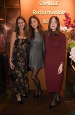 PHOEBE TONKIN at Reformation and Camille Rowe Collaboration Dinner and Cocktail Party in London 10/12/2023