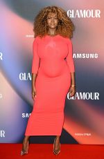 Pregnant OTI MABUSE at Glamour Women of the Year Awards 2023 in London 10/17/2023