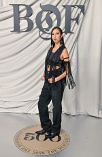 QUANNAH CHASINGHORSE at #bof500 Gala at Shangri-la Hotel in Paris 09/30/2023