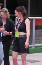 RACHEL BROSNAHAN and Jason Ralph at FIA Formula 1 Lenovo United States Grand Prix in Austin 10/21/2023