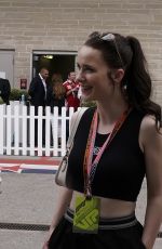 RACHEL BROSNAHAN and Jason Ralph at FIA Formula 1 Lenovo United States Grand Prix in Austin 10/21/2023