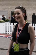 RACHEL BROSNAHAN and Jason Ralph at FIA Formula 1 Lenovo United States Grand Prix in Austin 10/21/2023