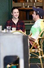 RACHEL BROSNAHAN Out for Drink with a Friend in New York 10/04/2023