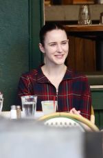 RACHEL BROSNAHAN Out for Drink with a Friend in New York 10/04/2023