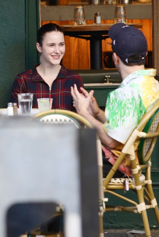 RACHEL BROSNAHAN Out for Drink with a Friend in New York 10/04/2023
