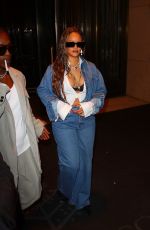 RIHANNA and ASAP Rocky Leaves His Birthday at a Private Event at RPM Raceway in Jersey City 10/06/2023