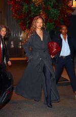 RIHANNA Out for Dinner in New York 10/09/2023