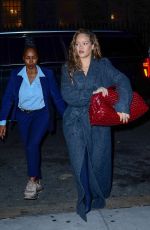 RIHANNA Out for Dinner in New York 10/09/2023